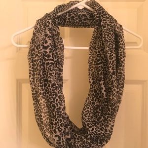 Leopard Print Infinity Scarf